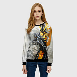 Свитшот женский DESTINY, WARLOCK, цвет: 3D-черный — фото 2