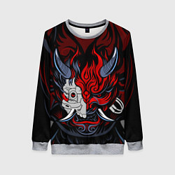 Свитшот женский SAMURAI LVL UP, цвет: 3D-меланж