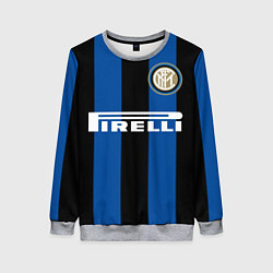 Свитшот женский Икарди FC Inter, цвет: 3D-меланж