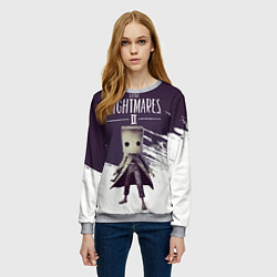 Свитшот женский Mono, цвет: 3D-меланж — фото 2