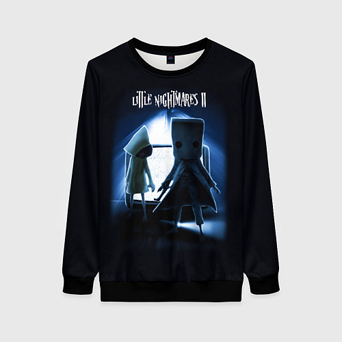 Женский свитшот Моно и Шестая / 3D-Черный – фото 1