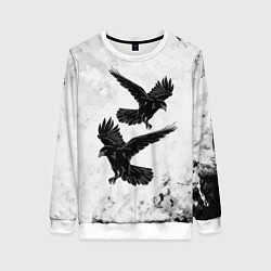 Женский свитшот Gothic crows