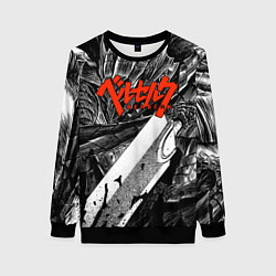 Свитшот женский BERSERK БЕРСЕРК, цвет: 3D-черный