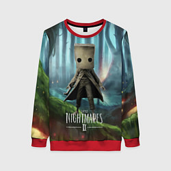 Свитшот женский Little Nightmares 2, цвет: 3D-красный