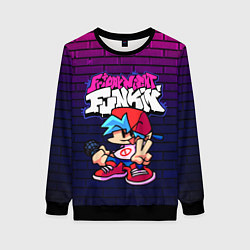 Свитшот женский FRIDAY NIGHT FUNKIN, цвет: 3D-черный