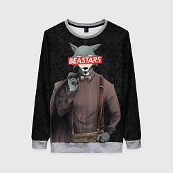 Свитшот женский BEASTARS, цвет: 3D-меланж