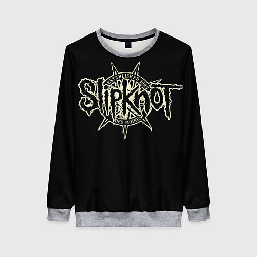 Женский свитшот Slipknot 1995 / 3D-Меланж – фото 1