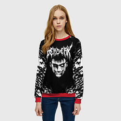 Свитшот женский BERSERK БЕРСЕРК, цвет: 3D-красный — фото 2