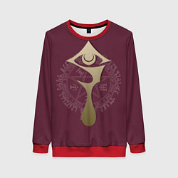 Свитшот женский Hellsing, цвет: 3D-красный