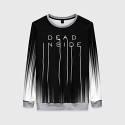 Женский свитшот DEAD INSIDE DEATH STRANDING