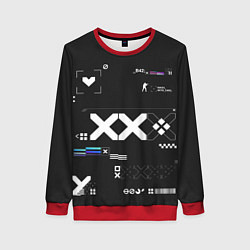 Женский свитшот Desert Eagle: Printstream Graphite