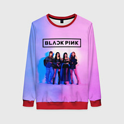 Свитшот женский BLACKPINK, цвет: 3D-красный