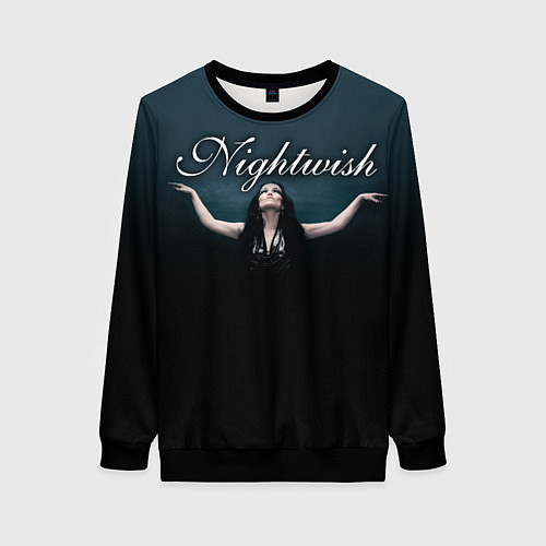 Женский свитшот Nightwish with Tarja / 3D-Черный – фото 1