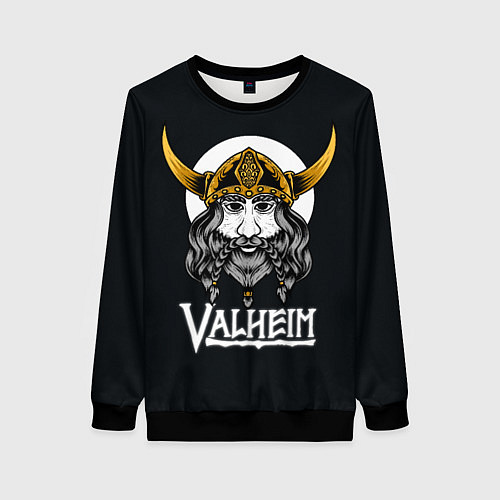 Женский свитшот Valheim Viking / 3D-Черный – фото 1