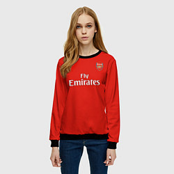 Свитшот женский Г Мхитарян футболка Арсенал, цвет: 3D-черный — фото 2