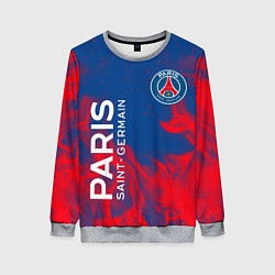 Свитшот женский ФК ПСЖ PARIS SAINT GERMAIN, цвет: 3D-меланж