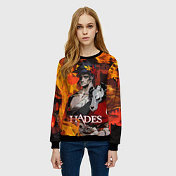 Свитшот женский Hades, цвет: 3D-черный — фото 2
