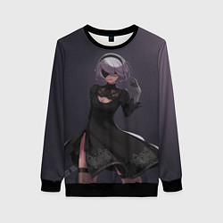 Свитшот женский Nier, цвет: 3D-черный