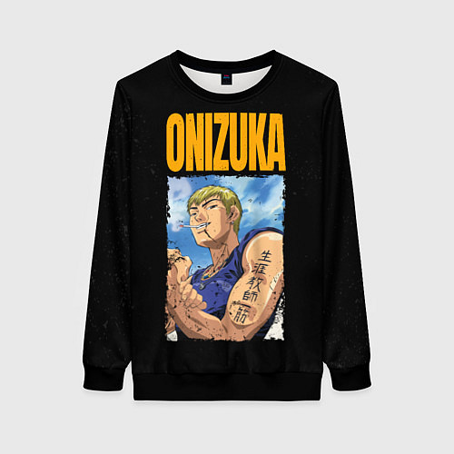 Женский свитшот Onizuka / 3D-Черный – фото 1