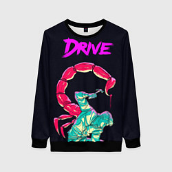 Свитшот женский Драйв фильм, цвет: 3D-черный