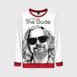 Женский свитшот Just call me the Dude