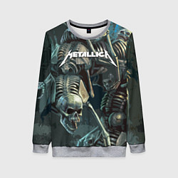 Женский свитшот Metallica Metal Skull