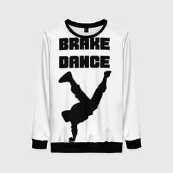 Свитшот женский Brake Dance, цвет: 3D-черный