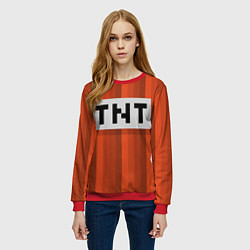 Свитшот женский TNT, цвет: 3D-красный — фото 2