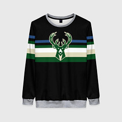 Женский свитшот Milwaukee Bucks форма Statement Edition