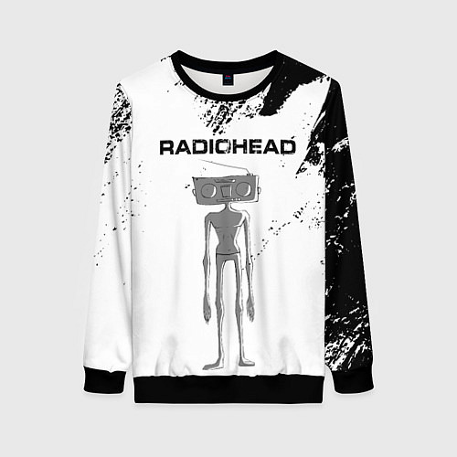 Женский свитшот Radiohead Радиохед Z / 3D-Черный – фото 1