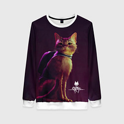 Свитшот женский Stray Game, цвет: 3D-белый