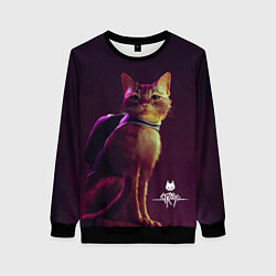 Свитшот женский Stray Game, цвет: 3D-черный