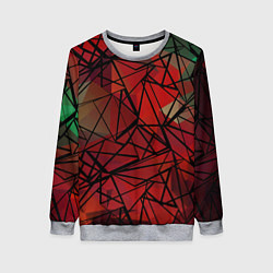 Женский свитшот Абстрактный геометрический