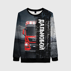 Женский свитшот Дальнобой Red Truck