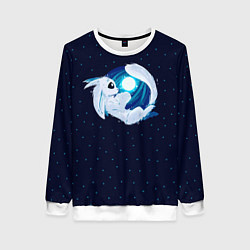 Свитшот женский Ori, цвет: 3D-белый