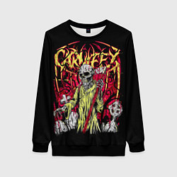 Свитшот женский Carnifex, цвет: 3D-черный