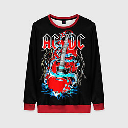 Женский свитшот ACDC гитара