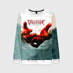 Свитшот женский Temper Temper - Bullet For My Valentine, цвет: 3D-белый