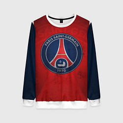 Свитшот женский Paris Saint-Germain, цвет: 3D-белый