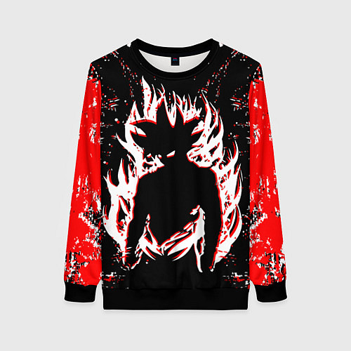 Женский свитшот Dragon ball super / 3D-Черный – фото 1