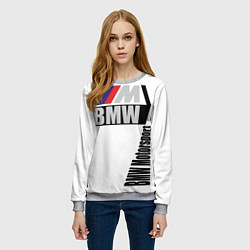 Свитшот женский BMW Motorsport, цвет: 3D-меланж — фото 2