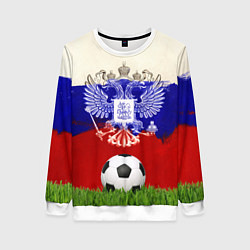 Женский свитшот Российский футбол