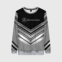 Свитшот женский Mercedes-Benz Текстура, цвет: 3D-меланж