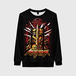Женский свитшот Anthrax - For All Kings