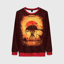 Свитшот женский K aЛюбимый Моровинд, цвет: 3D-красный