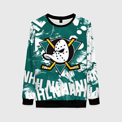 Женский свитшот Анахайм Дакс Anaheim Ducks