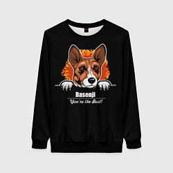 Женский свитшот Басенджи Basenji
