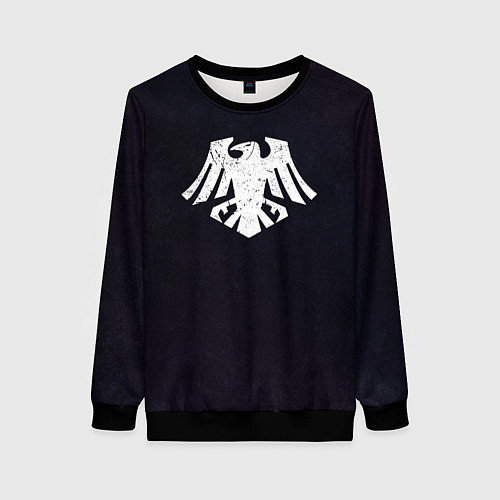 Женский свитшот Гвардия Ворона цвет 19 легиона / 3D-Черный – фото 1