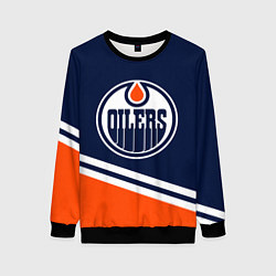 Женский свитшот Edmonton Oilers Эдмонтон Ойлерз