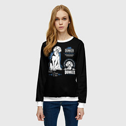 Свитшот женский Дункер Dunker, цвет: 3D-белый — фото 2
